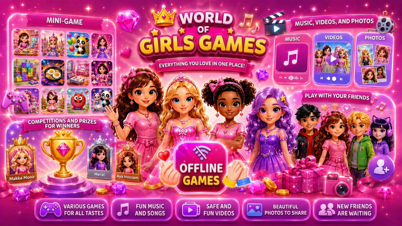 Girls Games Offline screenshot